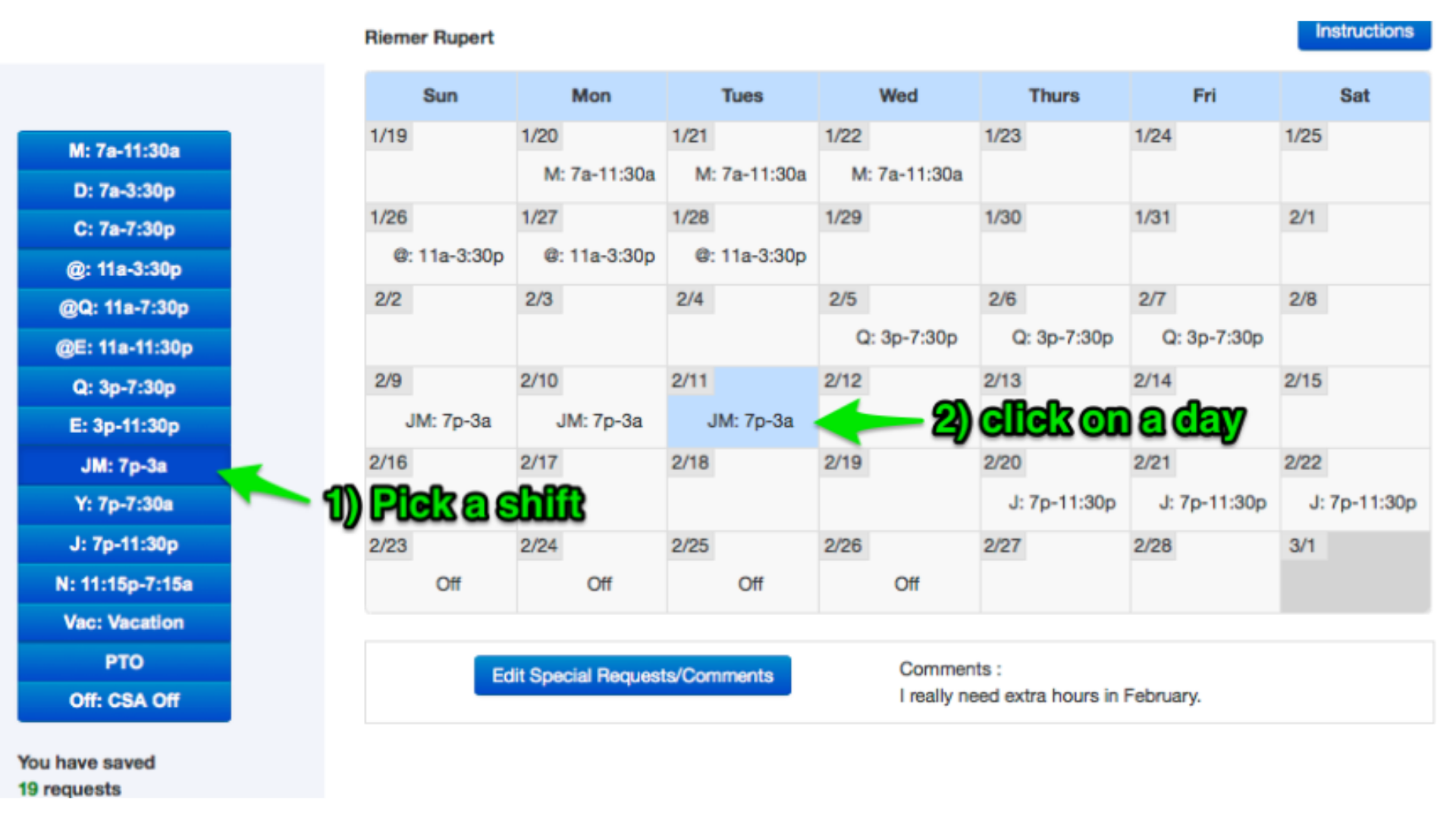 Core Schedule Software - 4