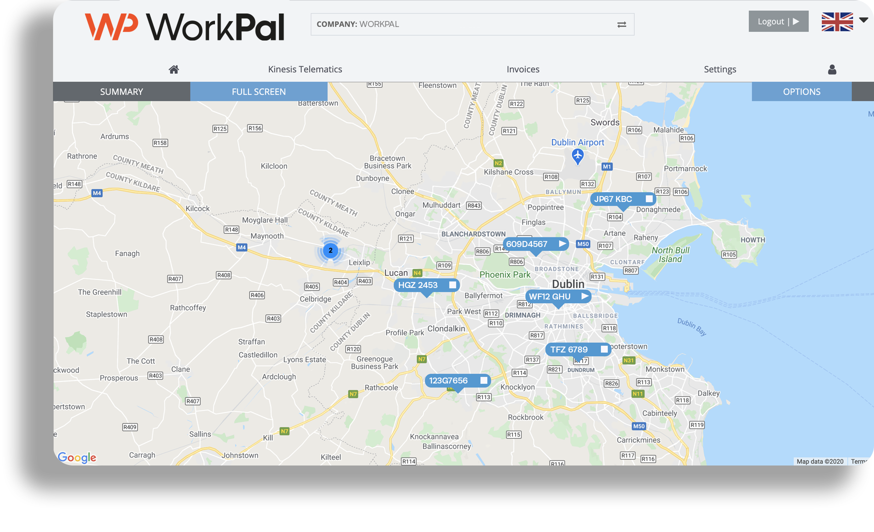 WorkPal Software - Track field engineers as they move between jobs. Assign jobs to the closest engineer for optimal repsonse time.
