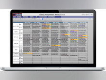 eSchedule Software - Multiple schedule views: hourly, daily, weekly, monthly
