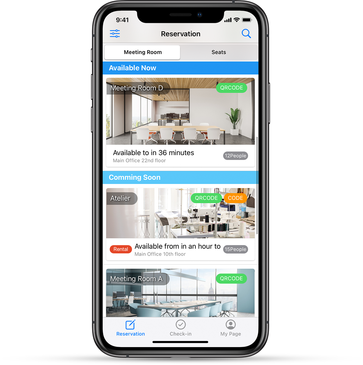 Acall Software - Acall Mobile meeting room booking
