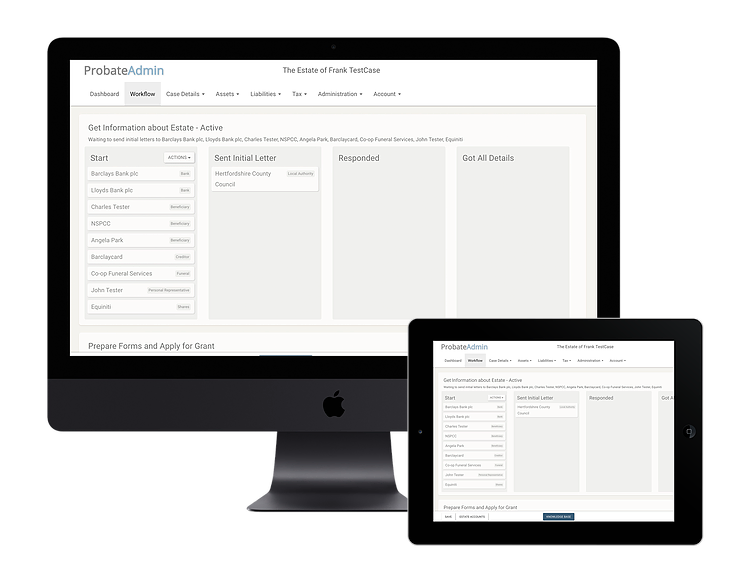 ProbateAdmin screenshot