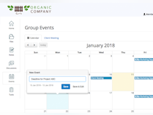 Clinked Software - Group Events Calendar