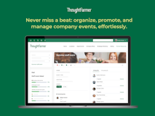 ThoughtFarmer Software - Organize, promote, and manage company events, effortlessly.