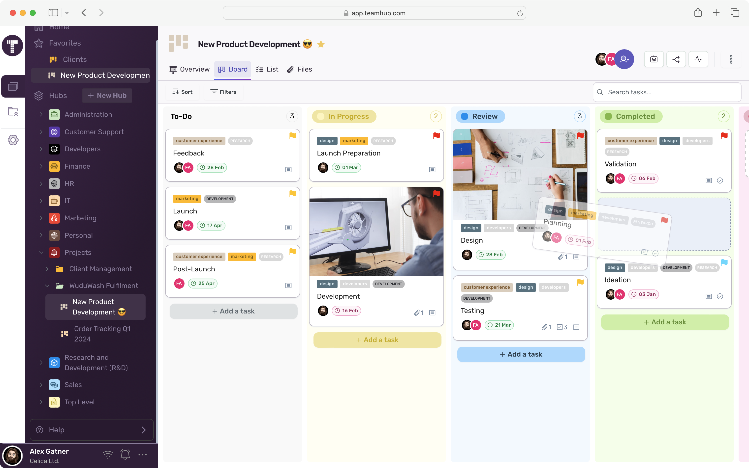 Teamhub | Project management software