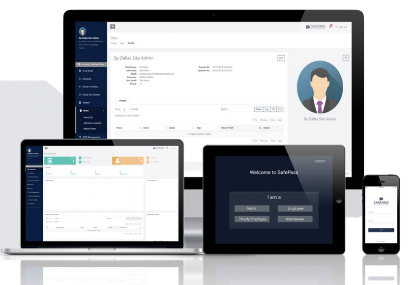 SafePass Software - Cloud-based, iPad, Mobile Apps