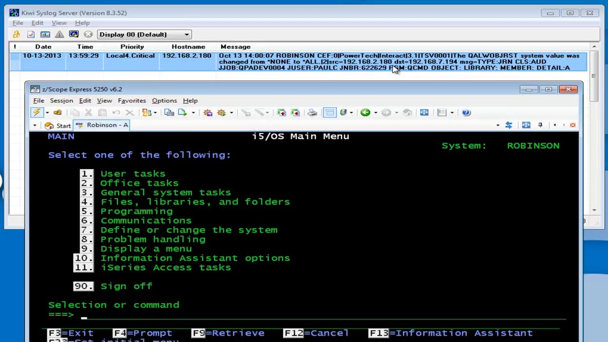 Powertech Antivirus screenshot: Powertech Antivirus: security and integrity monitoring screenshot