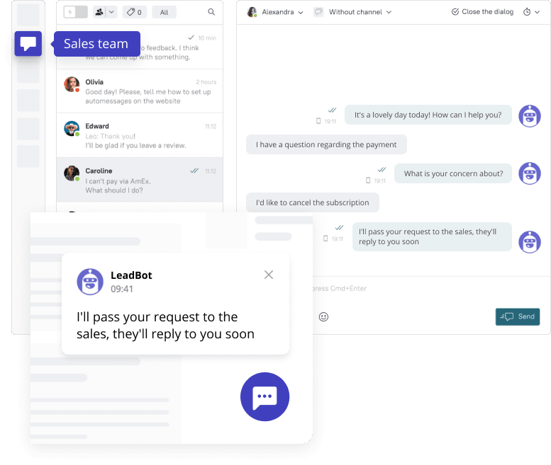Dashly Software - Leadbot and live chat