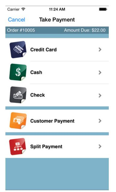 eBizCharge Software - The software's mobile app allows business owners to take payment via debit card, credit card, and cash