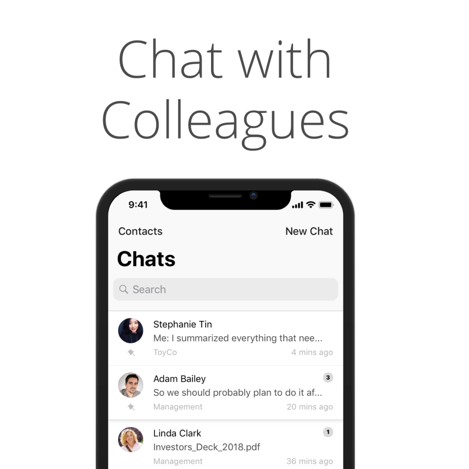 Brief  screenshot: Brief Chat
