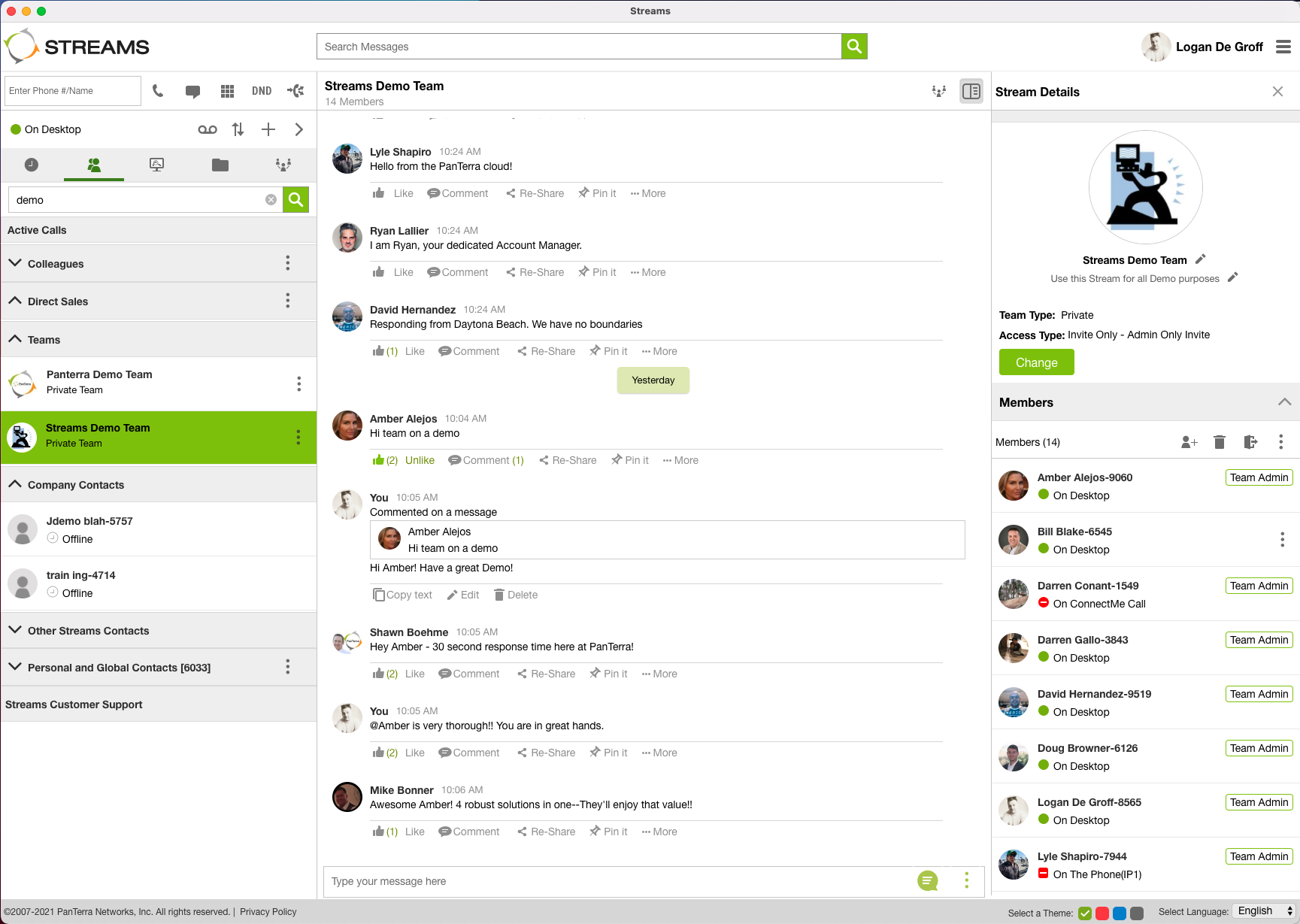PanTerra Networks Software - 4