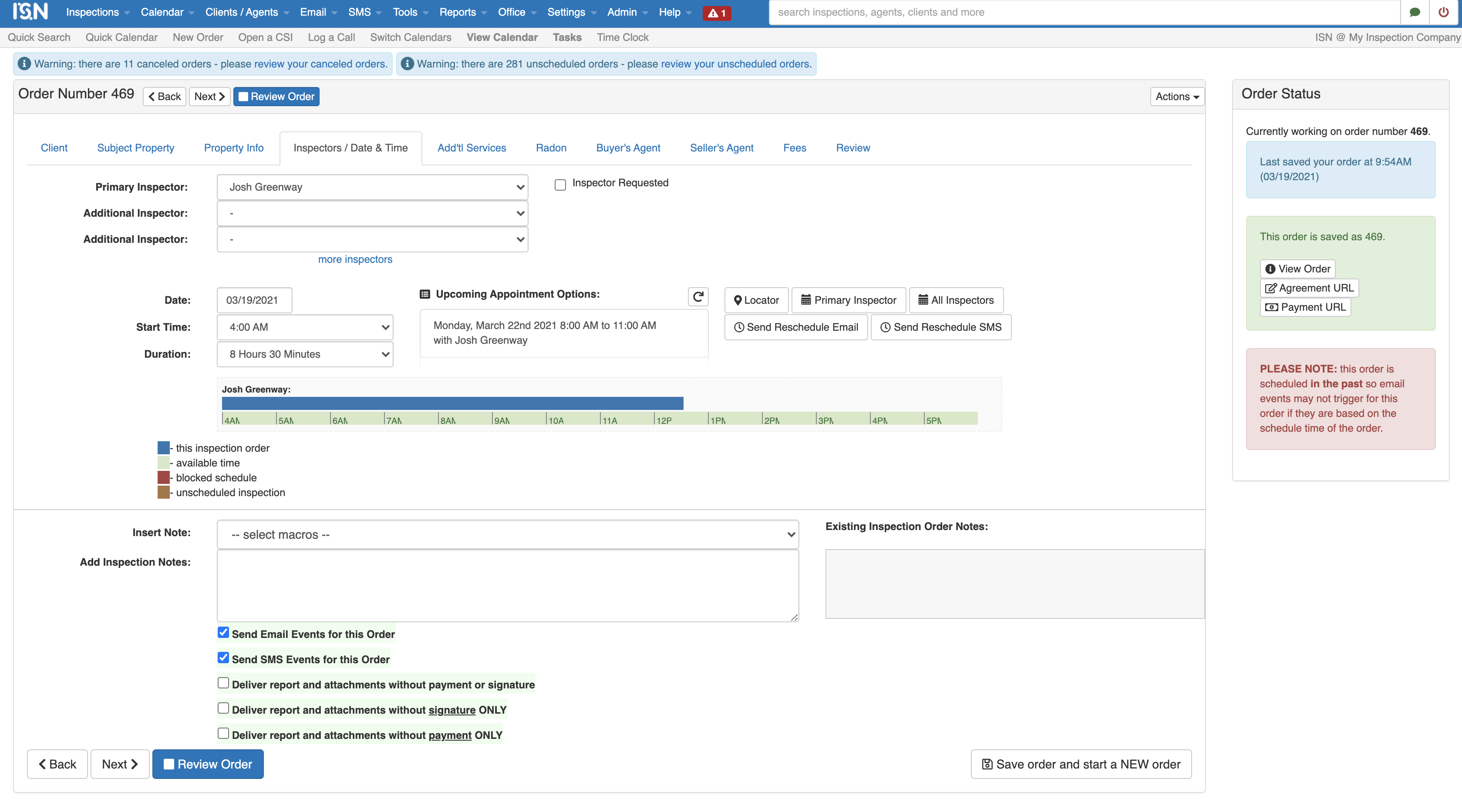 Inspection Support Network Software - 3