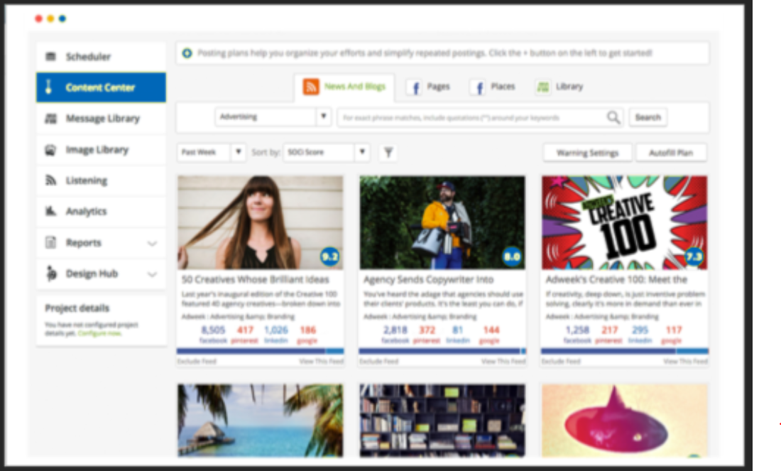 Unbound Social Software - Unbound Social content center