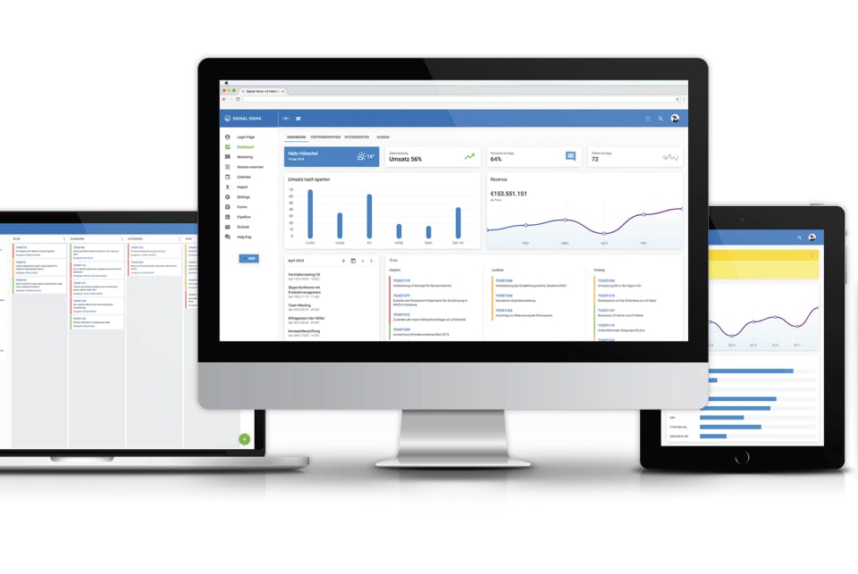 VobeSoft dashboard example