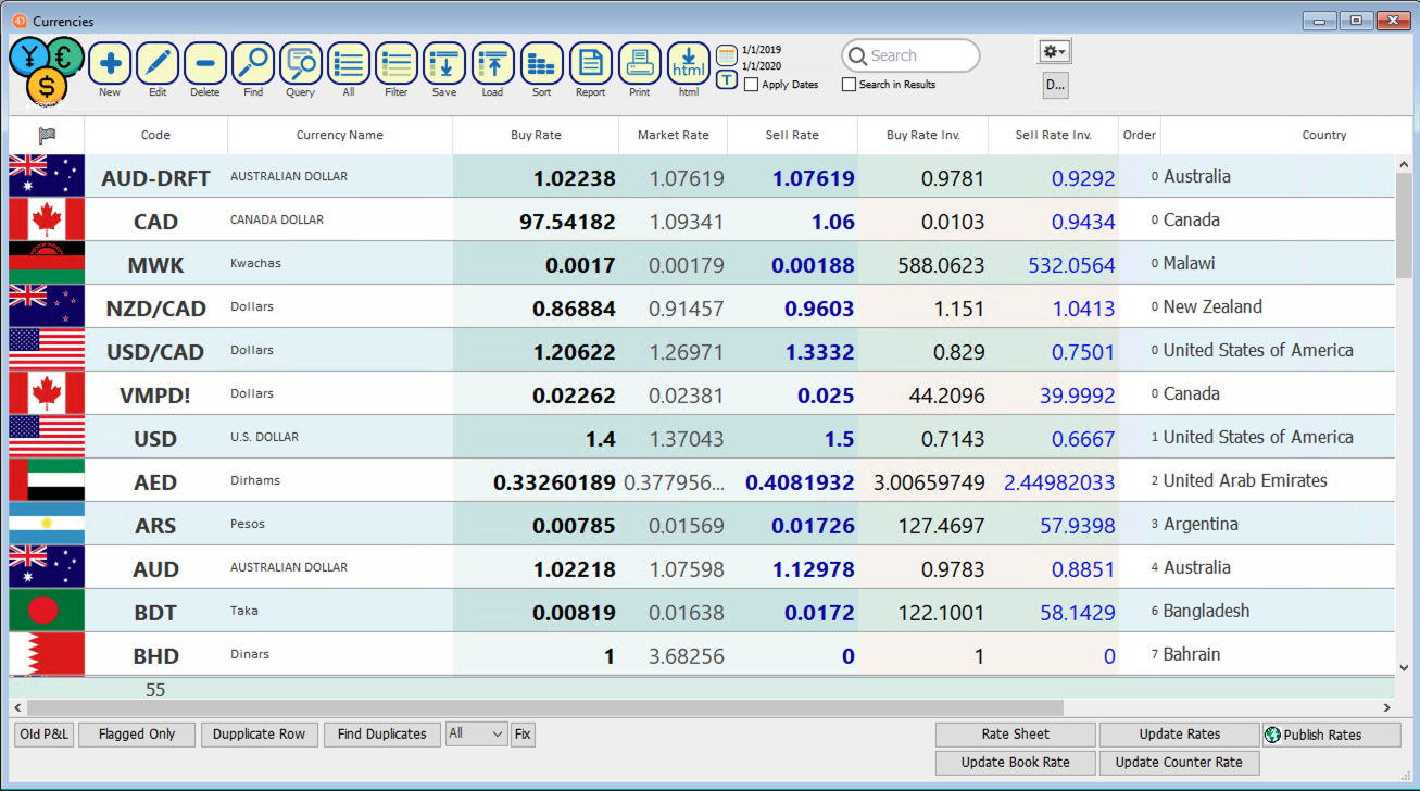 CurrencyXchanger Logiciel - 1