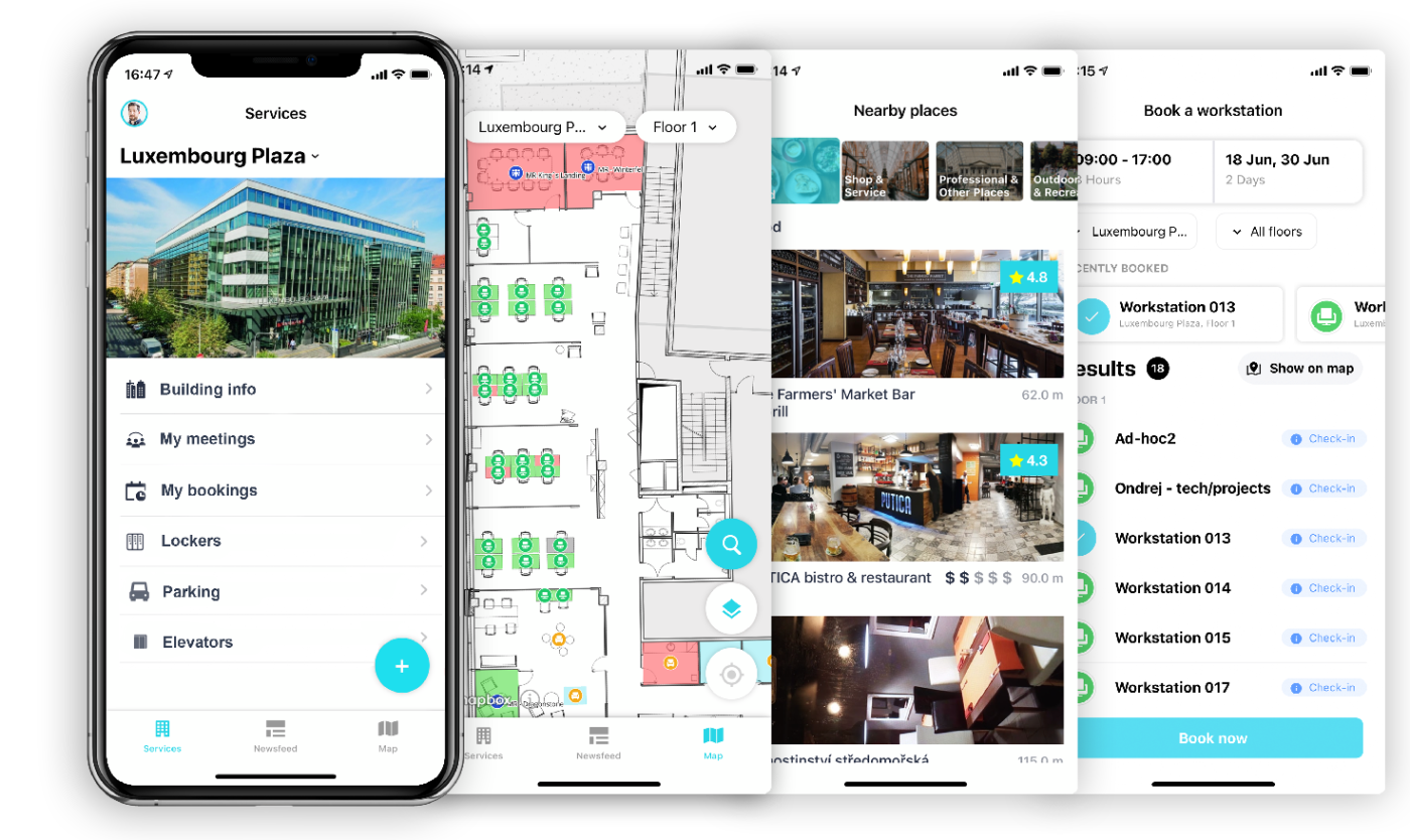 Spaceti Software - Workplace App