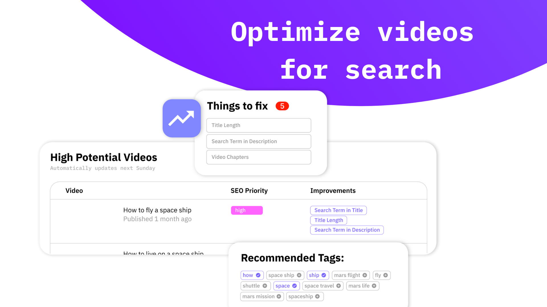 Tubics - 🎯 Are your  channel keywords set up correctly? Check if  you have the channel tags by following these steps: 1. Head to   Studio. 2. Click Settings. 3. Head