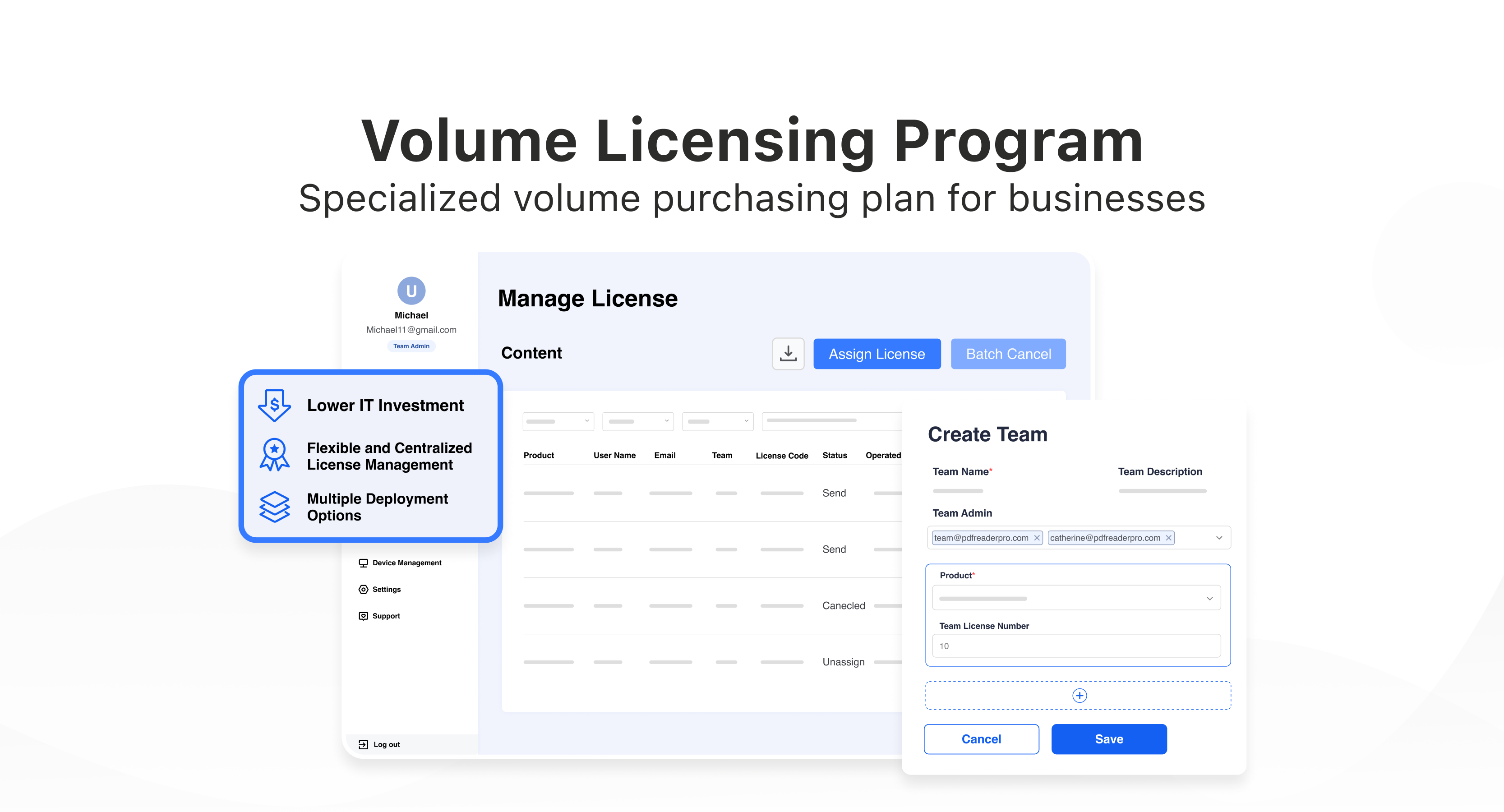 Volume Licensing Program