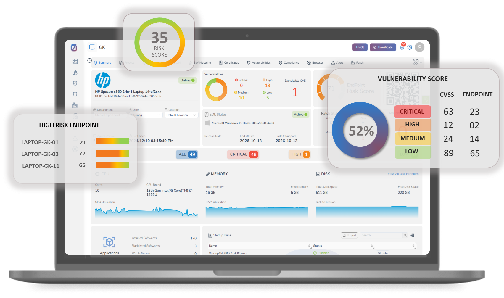 EndpointOps Software - EndpointOps vulnerability management - thumbnail