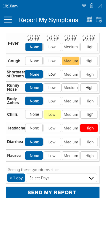 VCDoctor Lifecare Software - Report