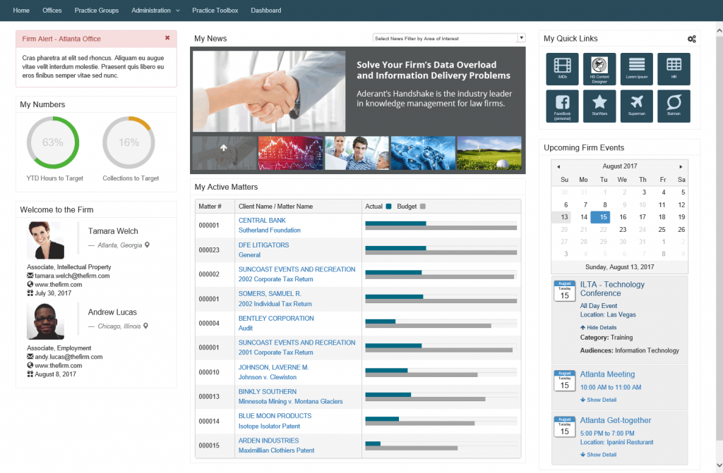Handshake screenshot