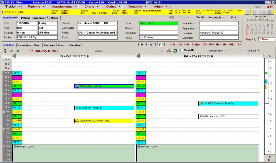 Appointment scheduler