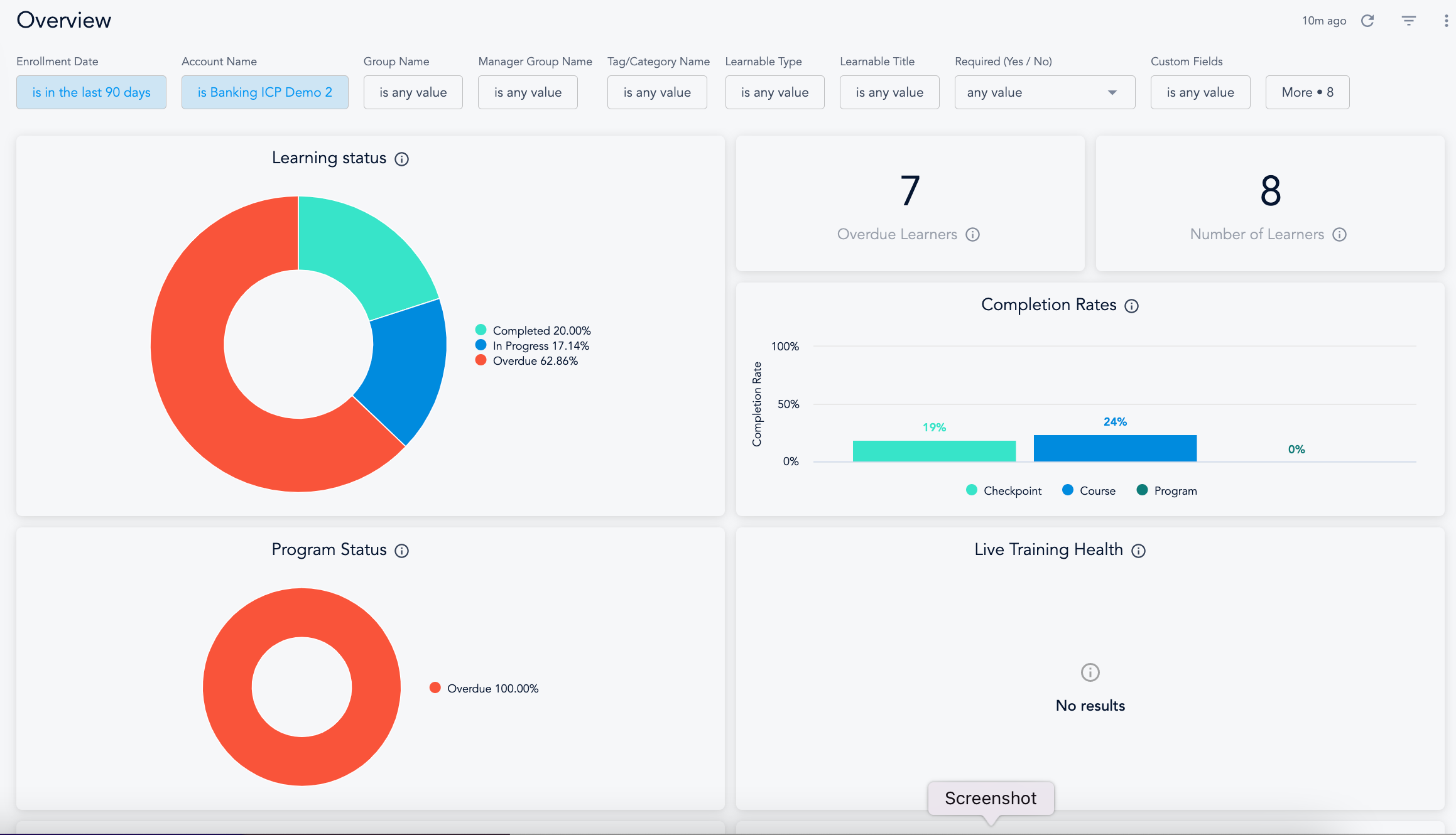 BRIDGE Software - Bridge's Analysis Overview: From custom reports, scheduled data delivery, to simply downloading the dashboard as a PDF, understanding your data is quick, easy and intuitive