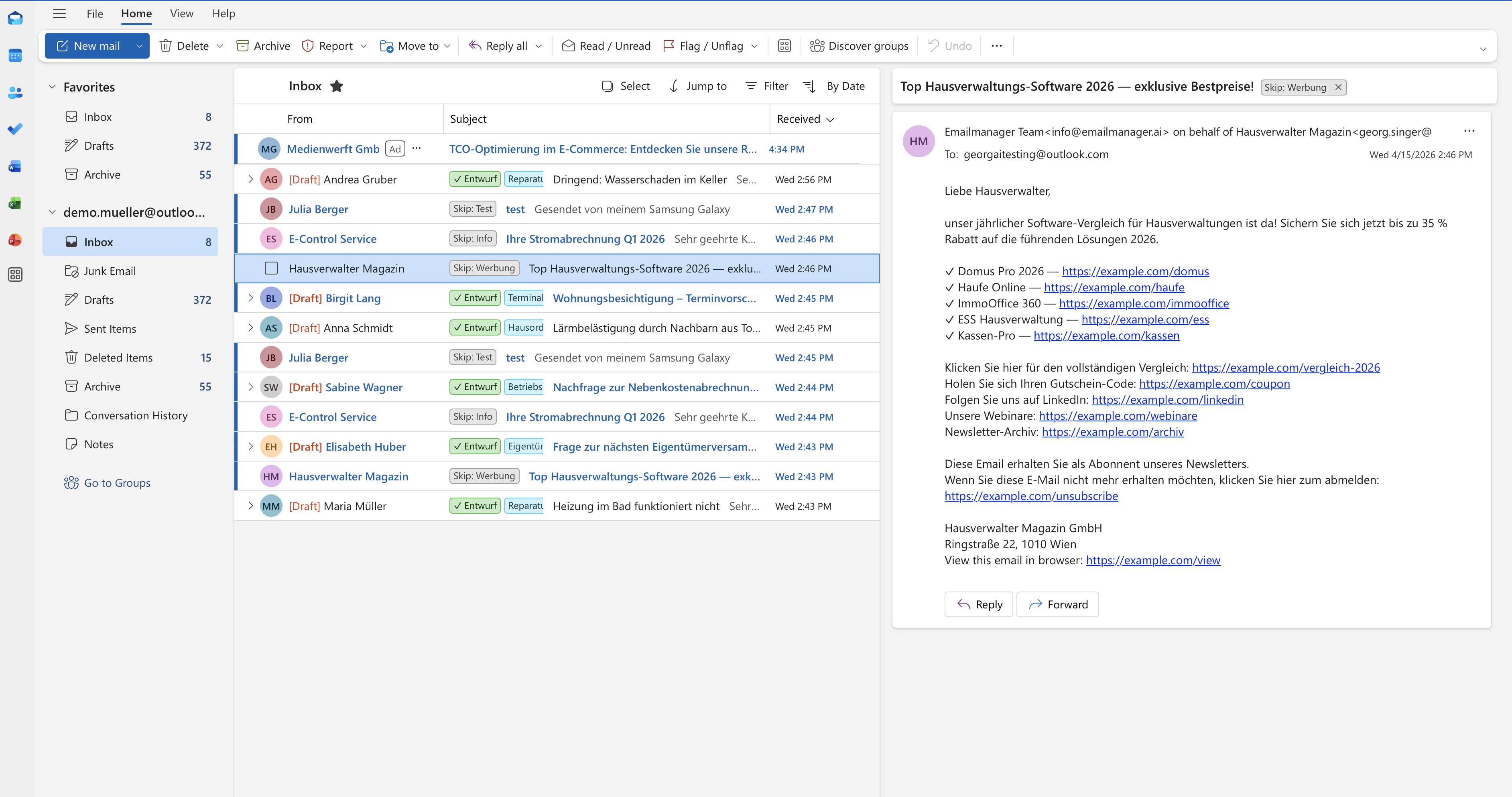 EmailManager Reviews, Prices & Ratings | GetApp South Africa 2026