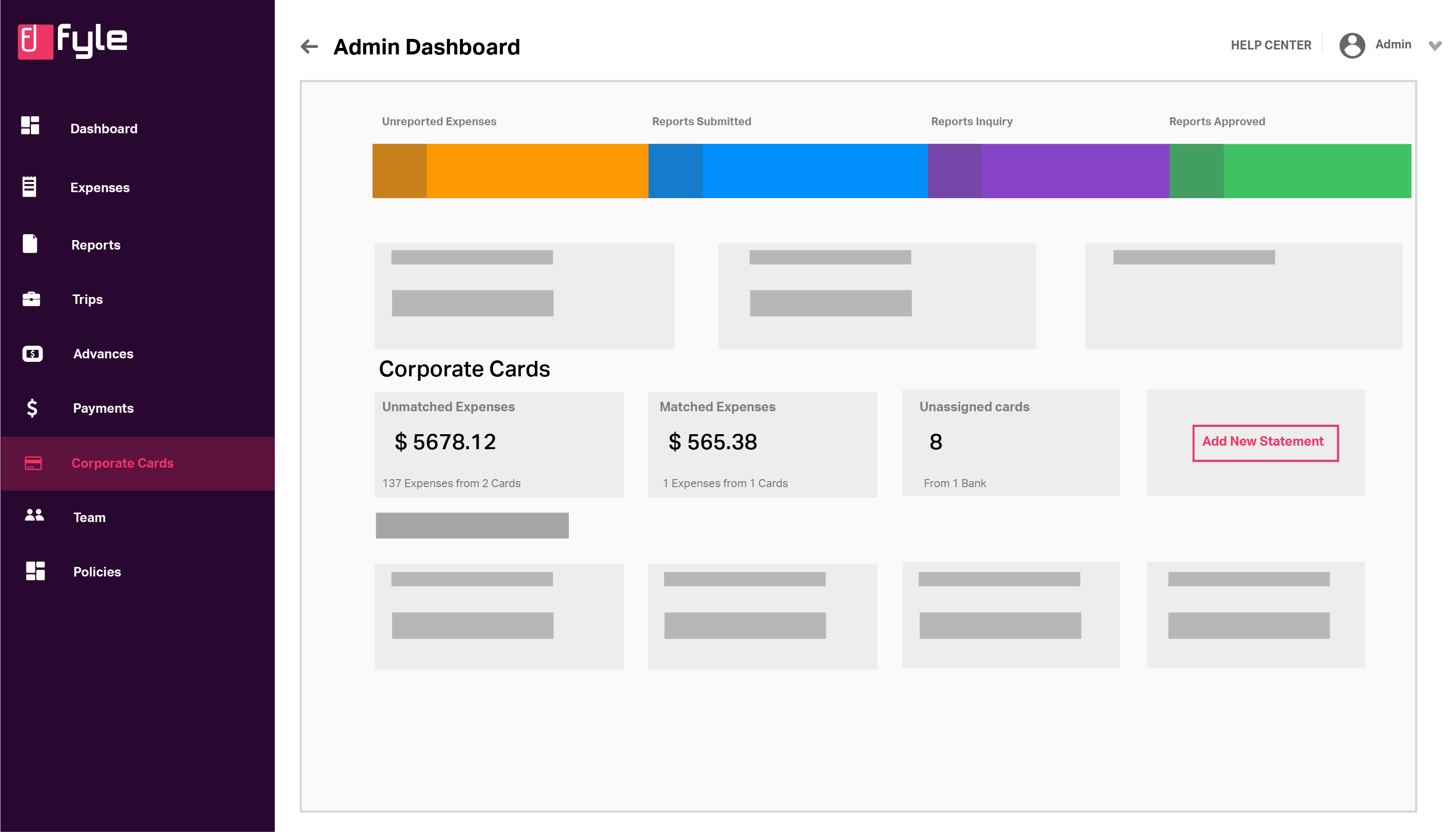 Corporate Credit Card management - Assign cards and expenses, reconcile and reimburse employees effortlessly.