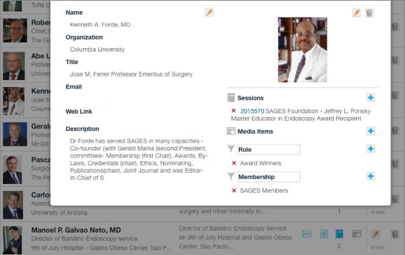User friendly CMS to build medical meeting app EventPilot for academic conferences