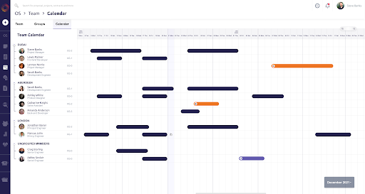 Proteus Software - Proteus Calendar View