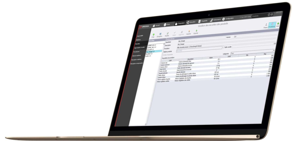 MESbox PMT screenshot: MESbox PMT properties