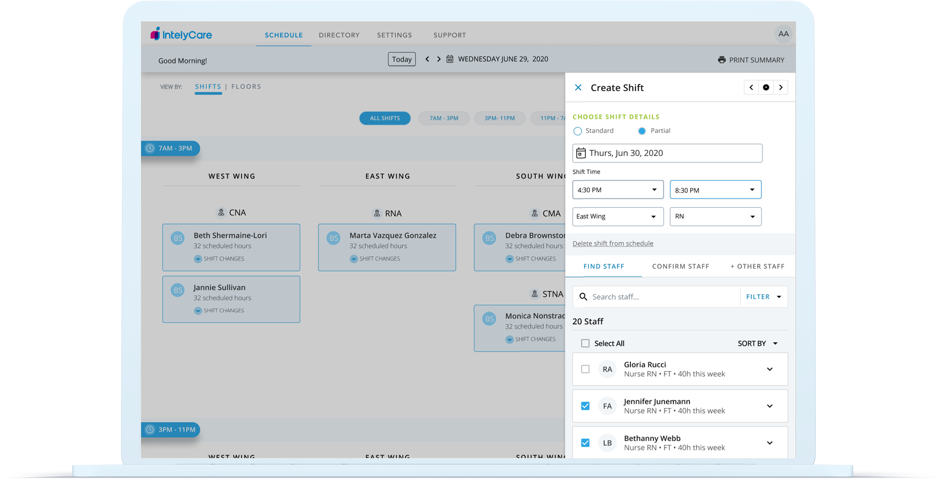 IntelyCare Software - 2