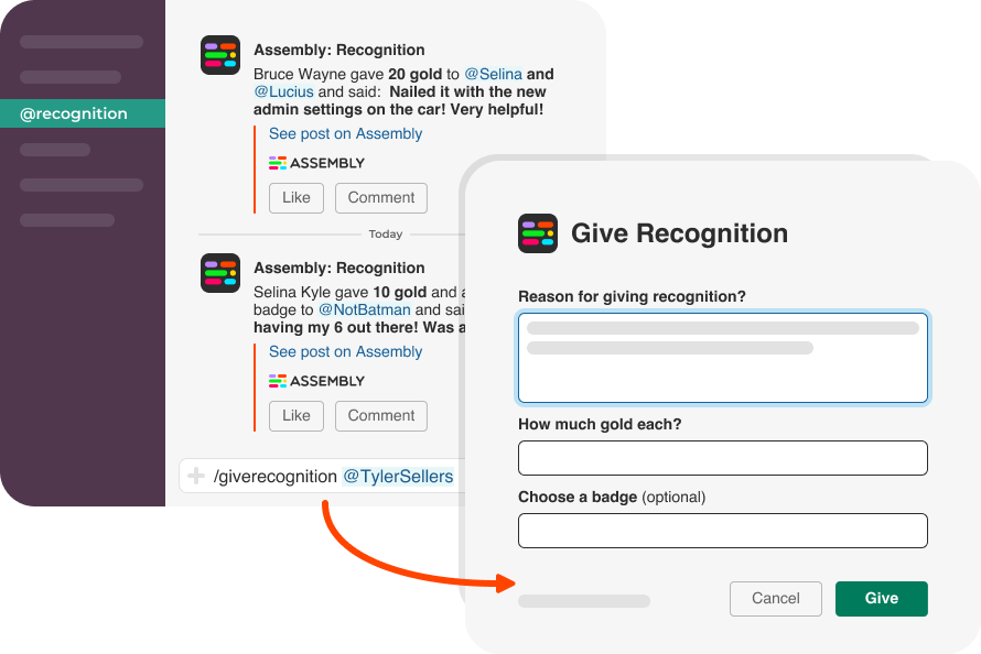 Assembly Software - Slack integration