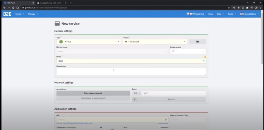 D2C deploying new services