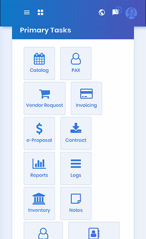 Destin tasks screen