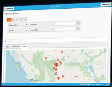 Cyanic Job Book Software - Cyanic Job Book job search