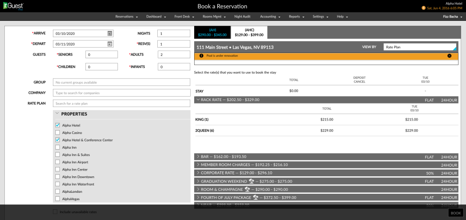 Agilysys Stay Software - 4