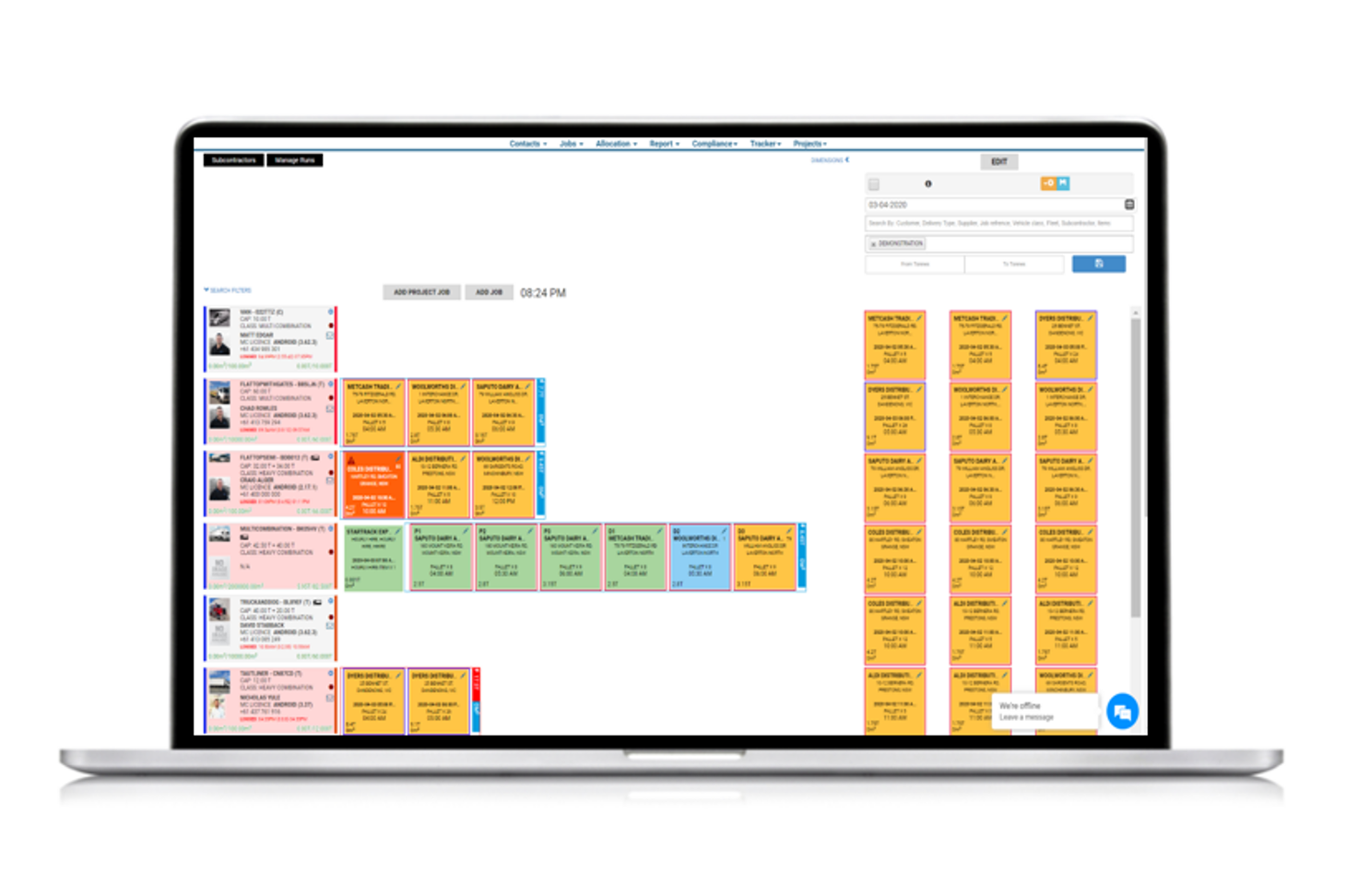 Allotrac.io Logiciel - 2