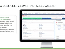 ServiceMax Software - Establish an asset system of record to establish a single repository of every service asset’s as-maintained record for enterprise visibility and actionable insights to drive higher performance.