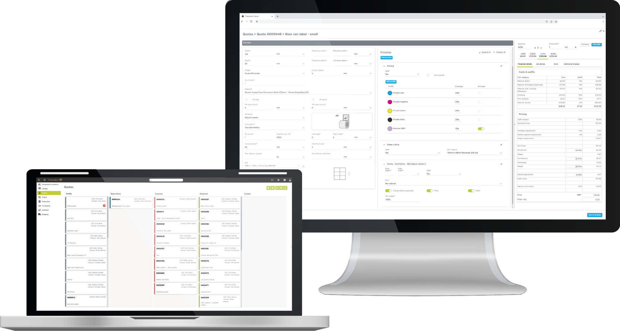 Print MIS software that’s so intuitive and easy to use, we’ve removed the onboarding fee.