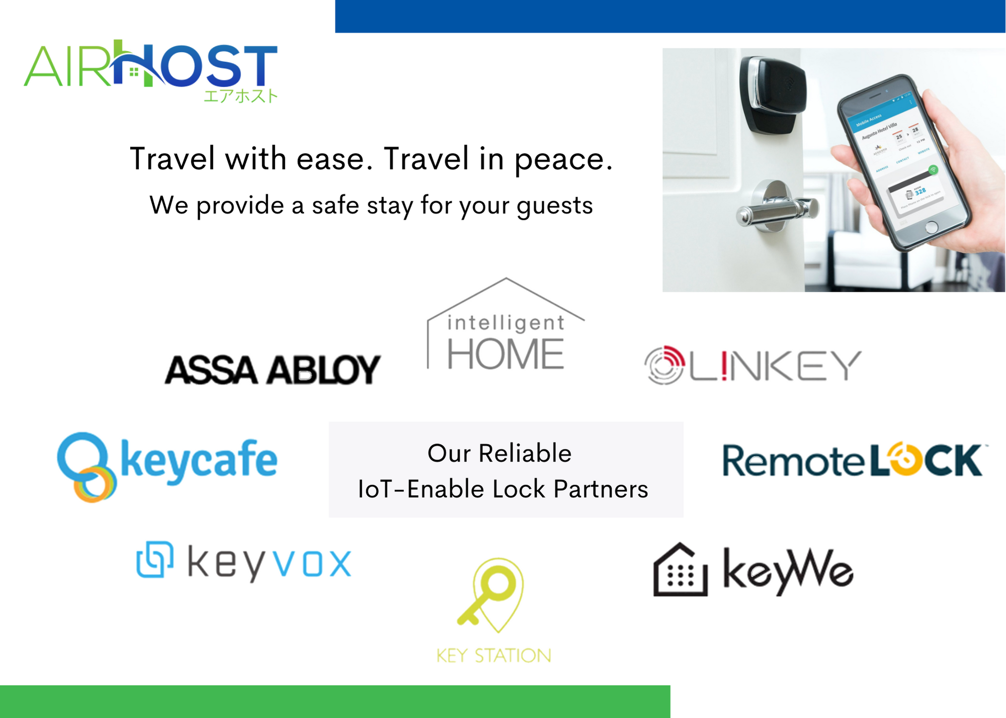 AirHost's IoT-Enable Lock Partners