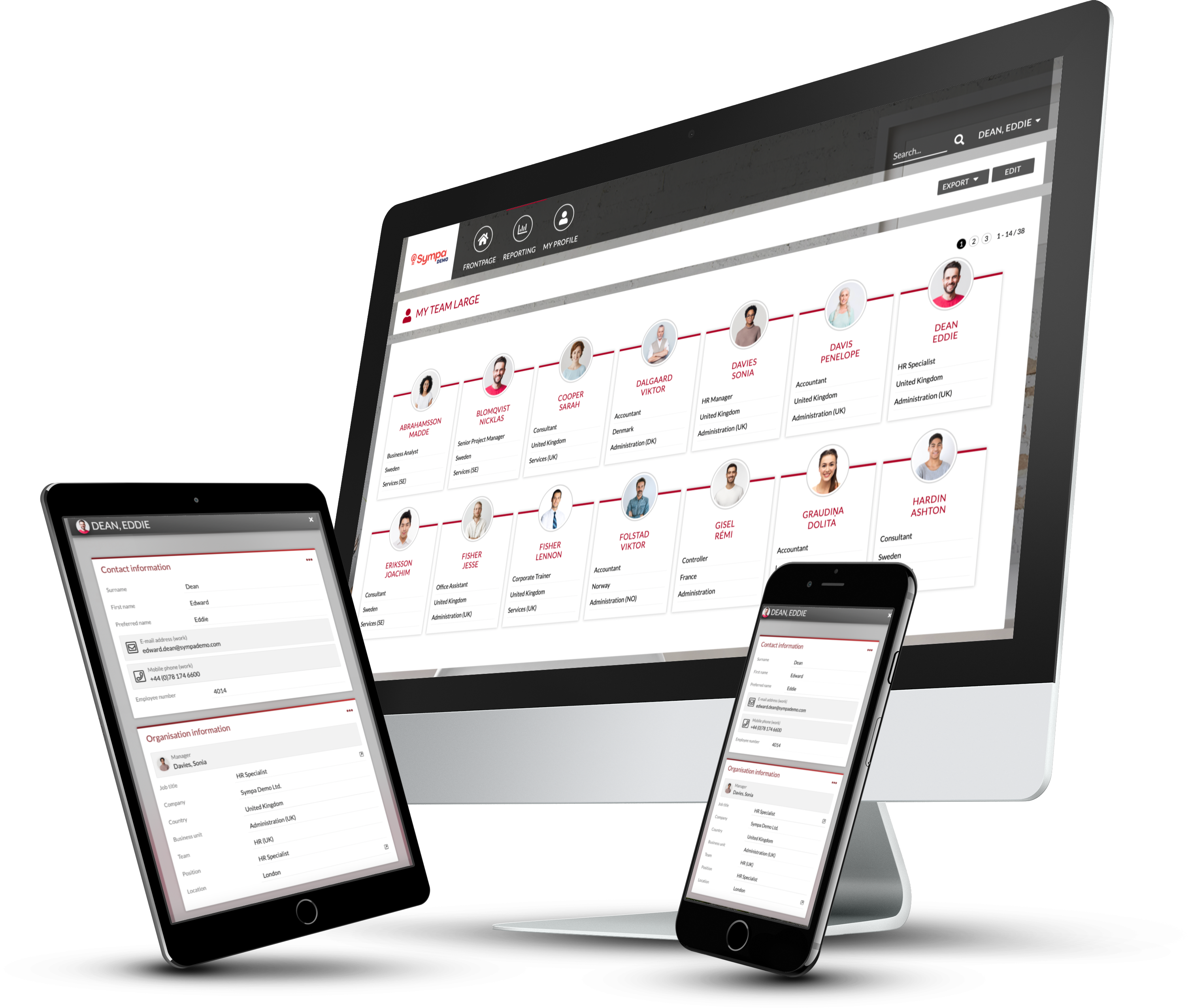 Always have a clear, real time overview of all things HR related on every device imaginable.