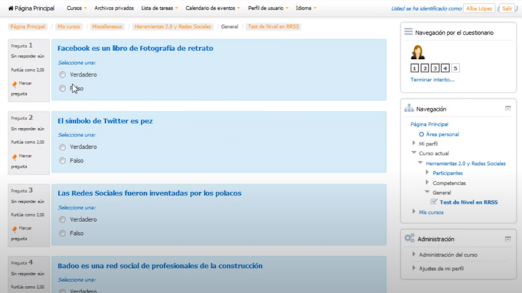 eHabilis screenshot: eHabilis online assessment