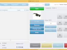 POS Nation for Retail Software - POS Item Screen