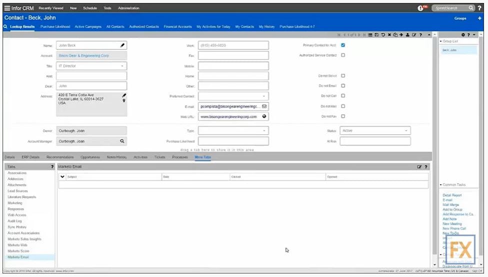 Infor CRM Logiciel - 4