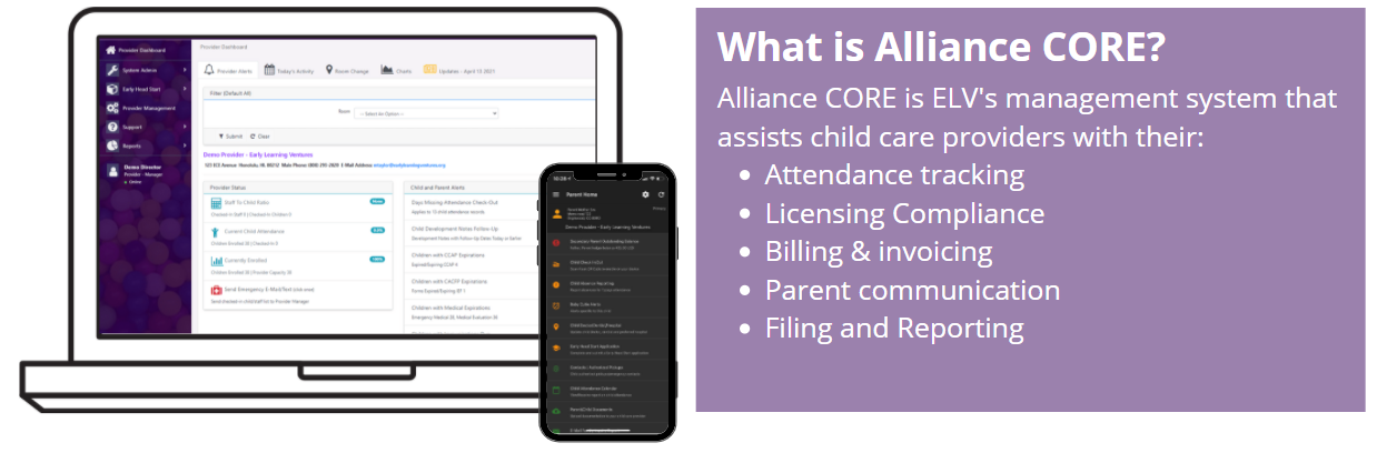 ELV and Alliance CORE brings real-time data advantages to the industry and allows providers to stay open and in compliance with the resources, tools and guided support to do so.