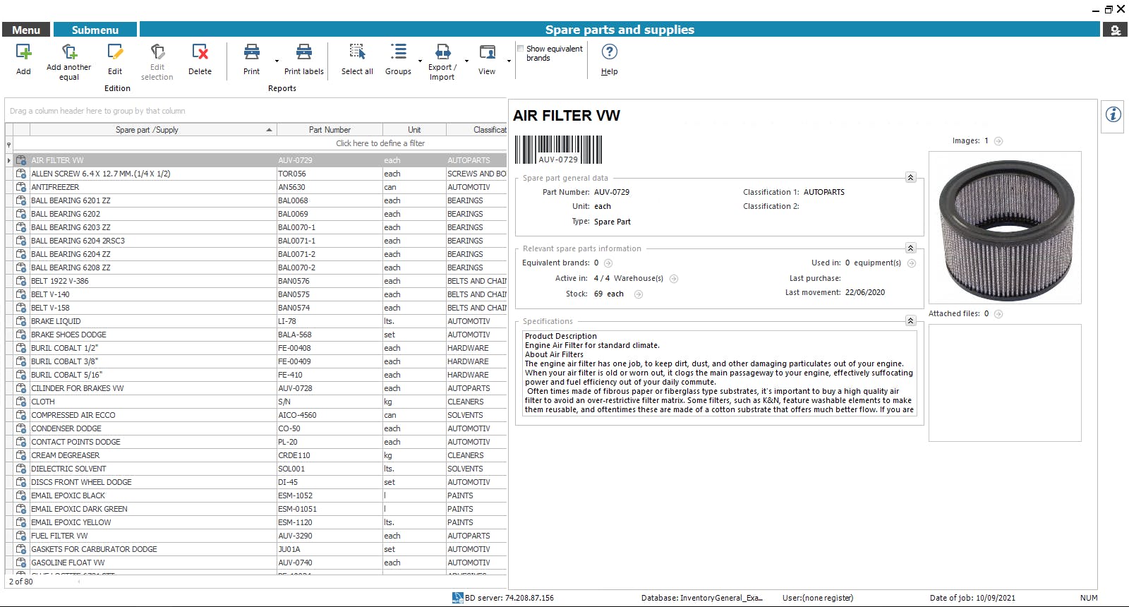 Spare Parts Inventory Pricing, Alternatives & More 2023 Capterra