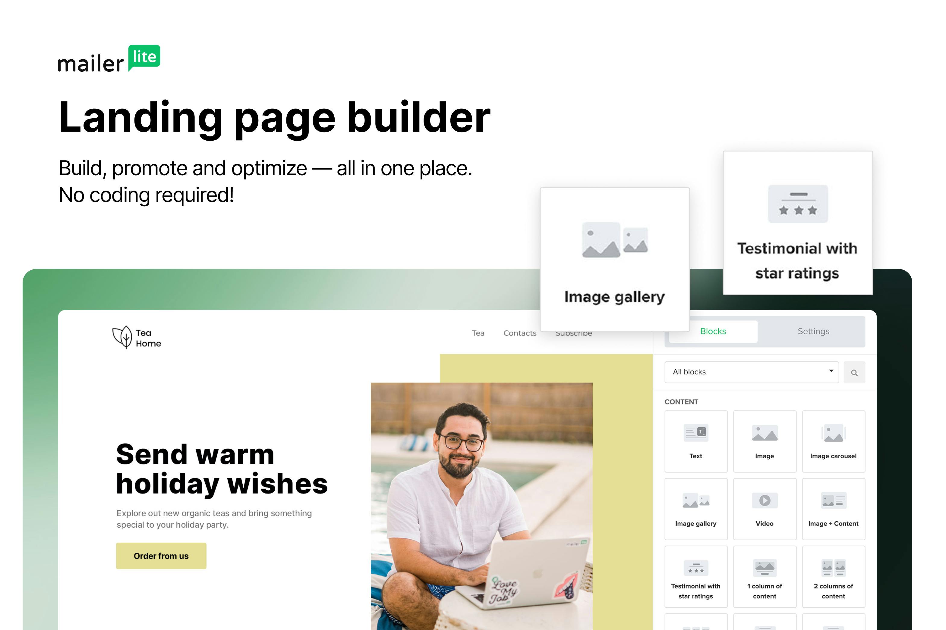 MailerLite Landing Page Builder Pricing, Alternatives & More 2022