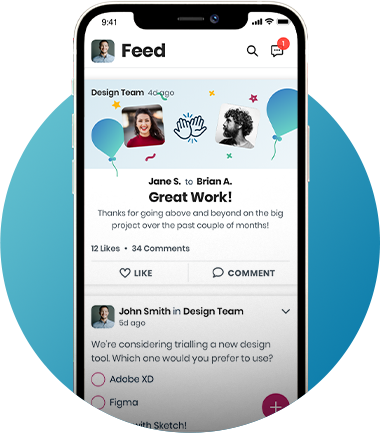 Engage4 Software - Recognise the great work your colleagues are doing