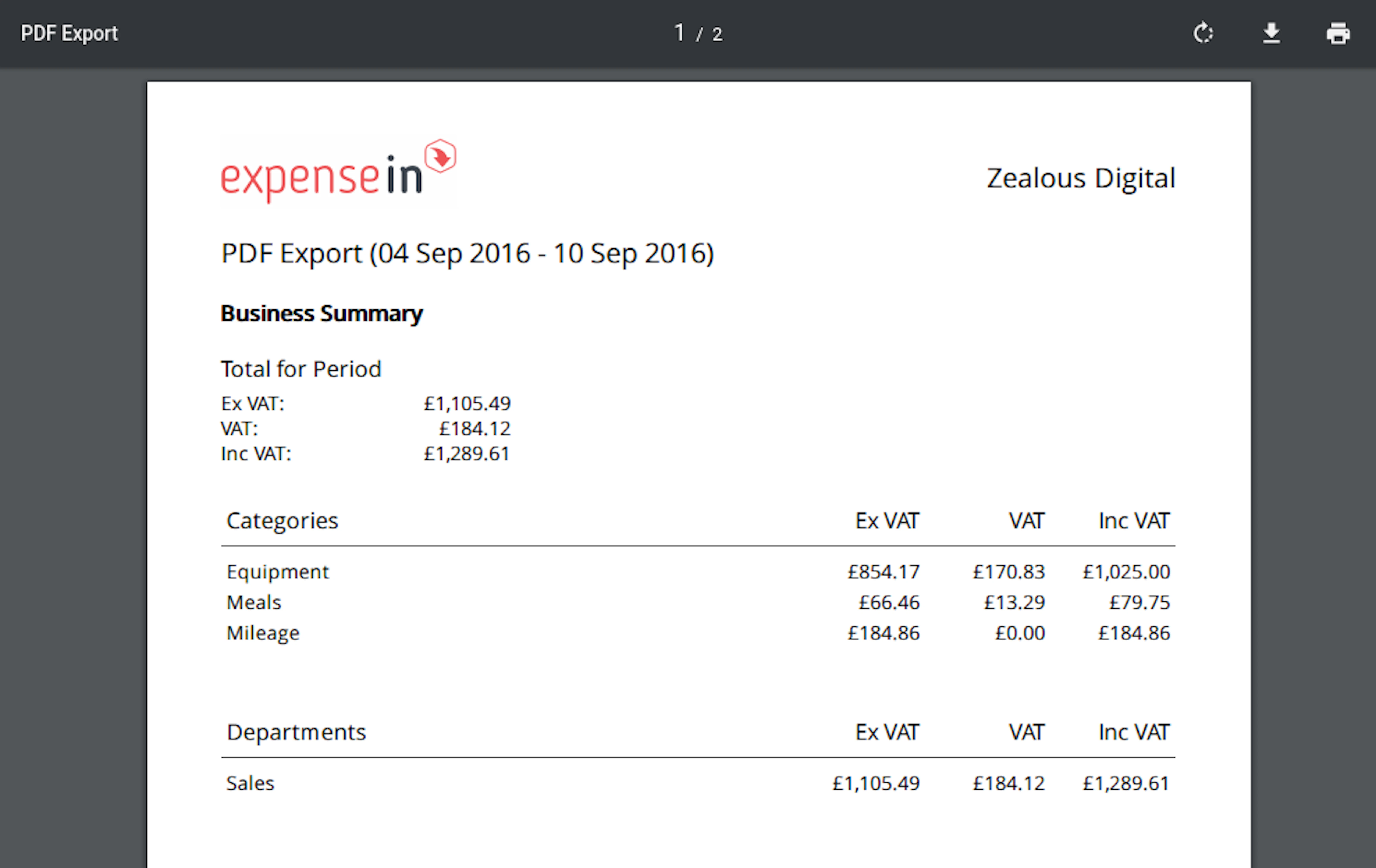 ExpenseIn Pricing, Features, Reviews & Alternatives | GetApp